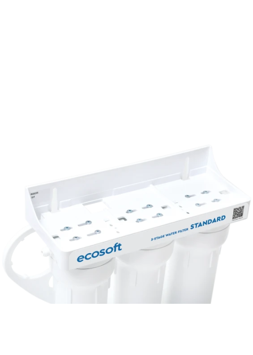 Фільтр Ecosoft Standard, потрійний, поліпропілен + 2 вугільних картриджа FMV3ECOSTD