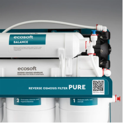 Фильтр обратного осмоса Ecosoft P'URE BALANCE с насосом на станине (MO675MBALPSECO)