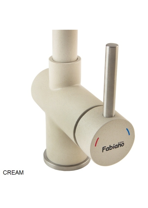 Змішувач кухонний Fabiano FKM 46P SS Cream