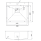 Кухонная мойка Fabiano Top 49 R10 S/Steel
