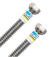 Шланга Металева Нержавіюча ECO-FLEX ВОДА 1/2 - 1/2 дюйм W1FF060