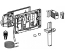 Модуль Geberit DuoFresh 115.052.BZ.1 з автоматичним спрацьовуванням для змивного бачка прихованого монтажу Sigma 8 см: сірий