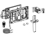 Модуль Geberit DuoFresh 115.053.BZ.1 з ручним спрацьовуванням для змивного бачка прихованого монтажу Sigma 8 см: сірий