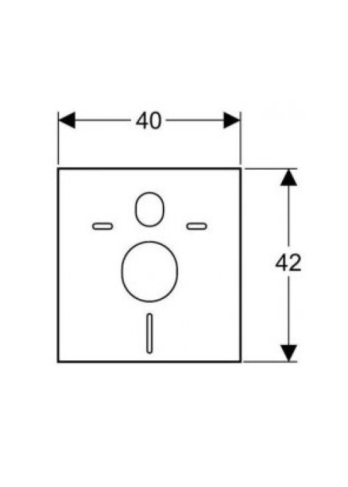 Комплект звукоизоляционный Geberit DUOFIX для инсталляционной системы