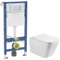 Инсталляция GEBERIT Duofix (458.103.00.2) c подвесным унитазом Volle LIBRA 2.0 Tornado 1321.001000