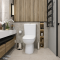 Унитаз-компакт Geberit Selnova Square 503.086.00.1 с бачком и сиденьям Soft Close