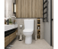 Унитаз-компакт Geberit Selnova Square 503.086.00.1 с бачком и сиденьям Soft Close