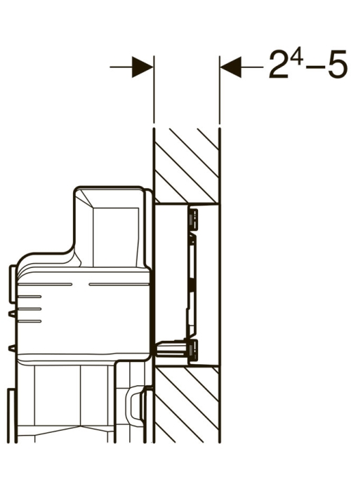 Кнопка змиву Geberit Sigma 60, скло каштанове 115.640.SQ.1