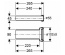 Сполучний комплект із ПНД Geberit DUOFIX, довжина 26,5 см