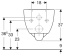 Чаша подвесного унитаза Geberit Selnova 500.694.01.2