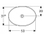 Раковина Geberit VariForm 55х40 см 500.719.01.2