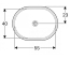 Раковина Geberit VariForm 55х46 см 500.759.01.2