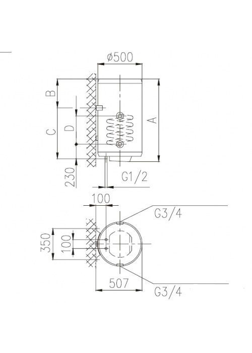 Водонагрівач Gorenje GBK-80 LN