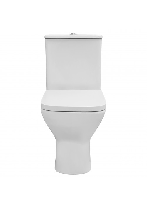Унітаз компакт Grace ARIA білий із сидінням дюропласт UF, 48244 / CT8134
