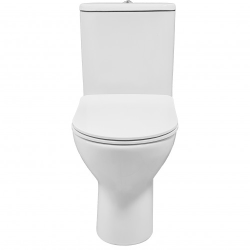 Унітаз компакт Grace LYRA білий із сидінням дюропласт UF, 47983 / CT8600C