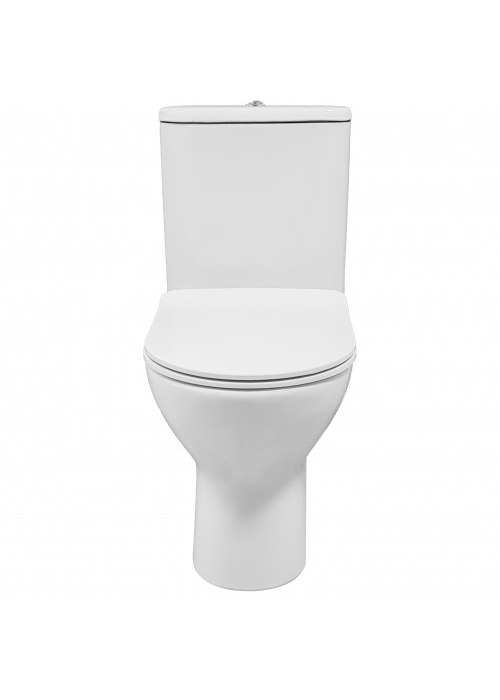 Унітаз компакт Grace LYRA білий із сидінням дюропласт UF, 47983 / CT8600C