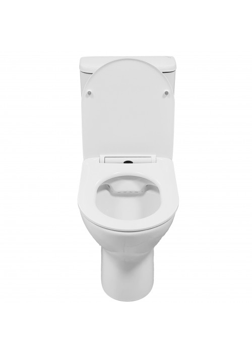 Унітаз компакт Grace LYRA білий із сидінням дюропласт UF, 47983 / CT8600C