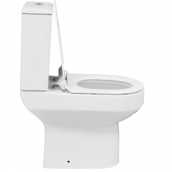 Унітаз компакт Grace TORA білий із сидінням дюропласт UF, 47984 / CT8602C