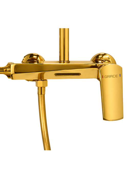 Душевая система Grace MORI МАТОВЕ ЗОЛОТО MORI-601 GOLD MATT
