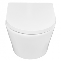 Подвесной унитаз Grace REM Vortex с сидением дюропласт soft-close, WH8001B