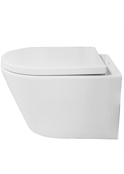 Підвісний унітаз Grace REM Vortex із сидінням дюропласт soft-close, WH8001B