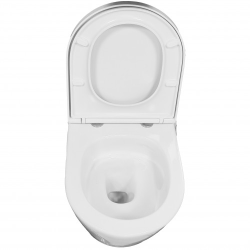 Підвісний унітаз Grace REM Vortex із сидінням дюропласт soft-close, WH8001B
