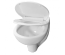 Підвісний унітаз Grace RIO RIMLESS із сидінням дюропласт soft-close, WH8005