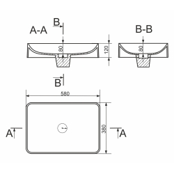 Раковина GRANADO Fredes Black gbs0301