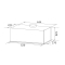 Витяжка кухонна GRANADOPalamos 3603-1200 black LINE GCH516311L