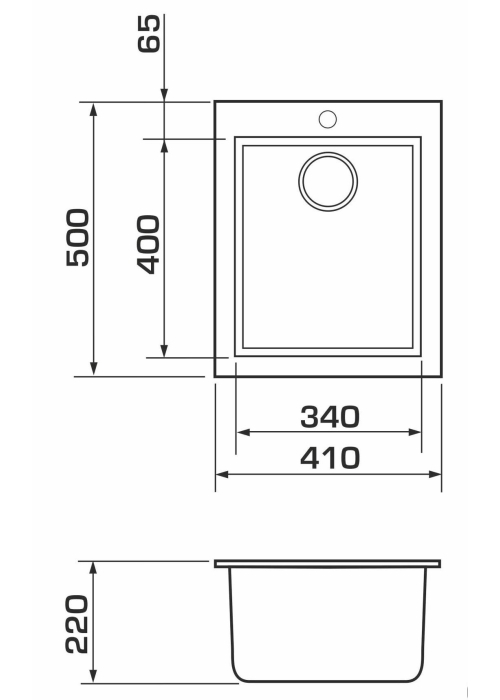 Кухонная мойка GRANADO Cadiz Ivory 2304