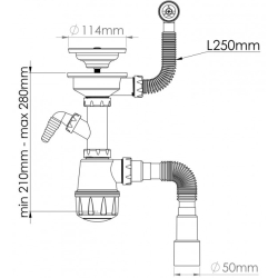 Кухонна мийка GRANADO Merida White 0305