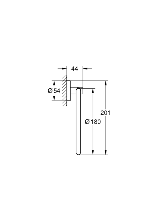 Держатель для полотенца Grohe QuickFix Start 41174000