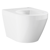 Унітаз підвісний укорочений Grohe Euro Ceramic 49 см змив Triple Vortex, покриття HyperClean 102486SH00