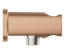 Підключення душового шлангу з тримачем Grohe Rainshower 26658DL0 Бронза матова
