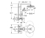 Душевая система настенного монтажа с термостатом для ванны Grohe Tempesta System 250 (26672001)