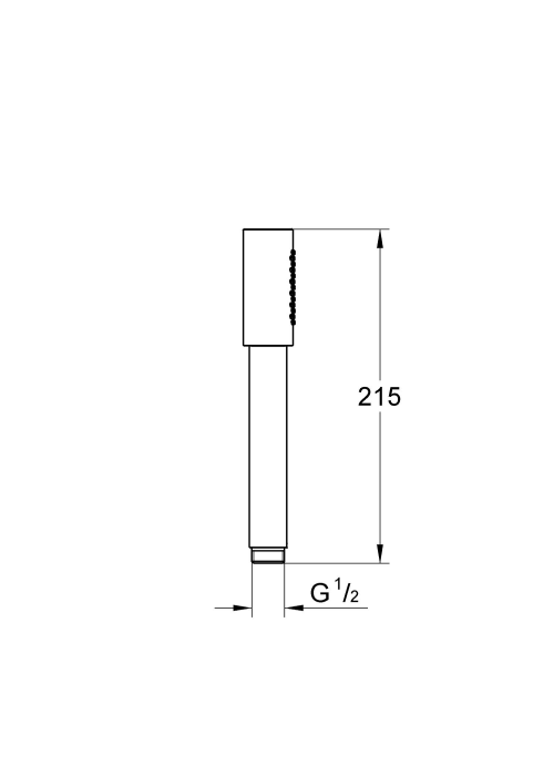 Ручной душ Grohe Rainshower 26866DL0 теплый закат (брашированное розовое золото)