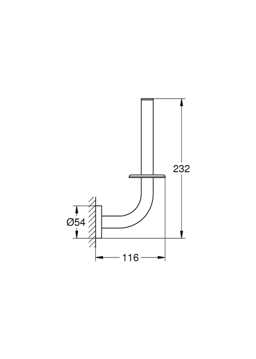 Тримач для запасного рулону паперу Grohe QuickFix Start 41186000