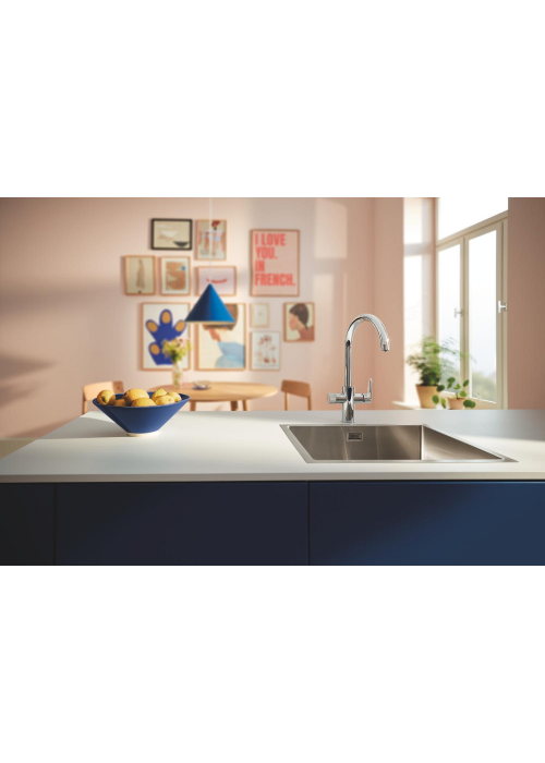 Змішувач для кухні Grohe Blue Pure StartCurve 30592000 для подачі технічної і фільтрованої води