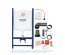 Инсталляция для унитаза GROHE Rapid SL (1,13 м) с подключениями 38840000