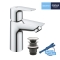 Смеситель для раковины Grohe QuickFix Start Edge S-Size с донный клапаном 23898001