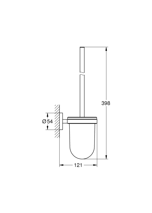 Ершик для унитаза настенный Grohe QuickFix Start 411852430