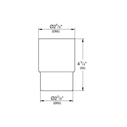 Склянка Grohe QuickFix Start 41184000