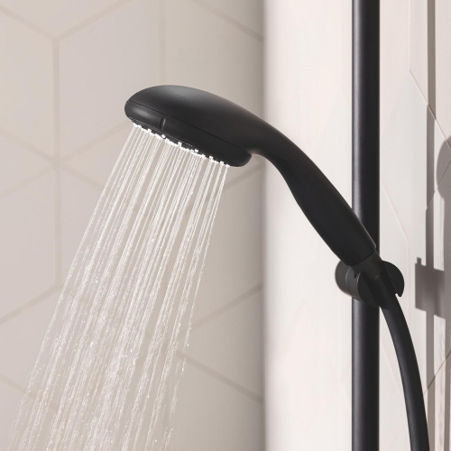 Змішувач термостатичний для душу Grohe QuickFix Start Black UA303908T1