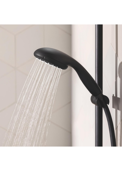 Змішувач термостатичний для душу Grohe QuickFix Start Black UA303908T1