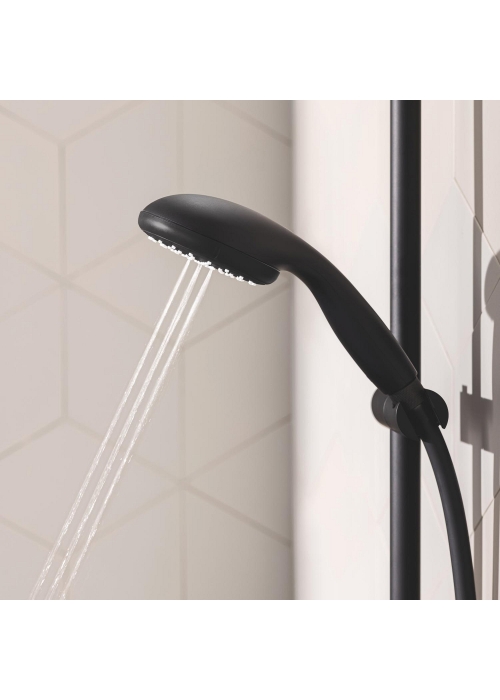 Змішувач термостатичний для душу Grohe QuickFix Start Black UA303908T1