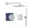 Душова система прихованого монтажу Grohe QuickFix Precision Cube Vitalio Rain Mono 310 Cube 34879000