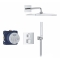 Душова система прихованого монтажу Grohe QuickFix Precision Cube Vitalio Rain Mono 310 Cube 34879000