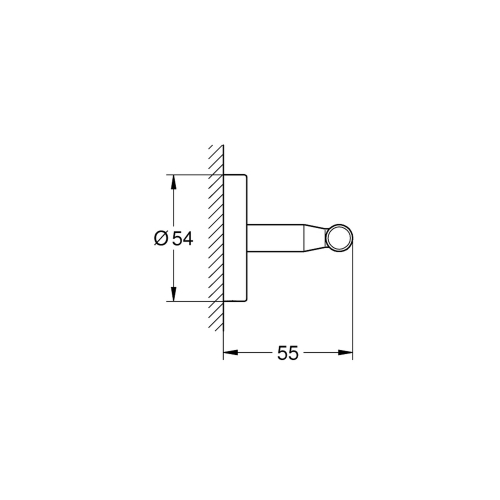 Гачок для ванної кімнати Grohe QuickFix Start Cosmopolitan 41168000