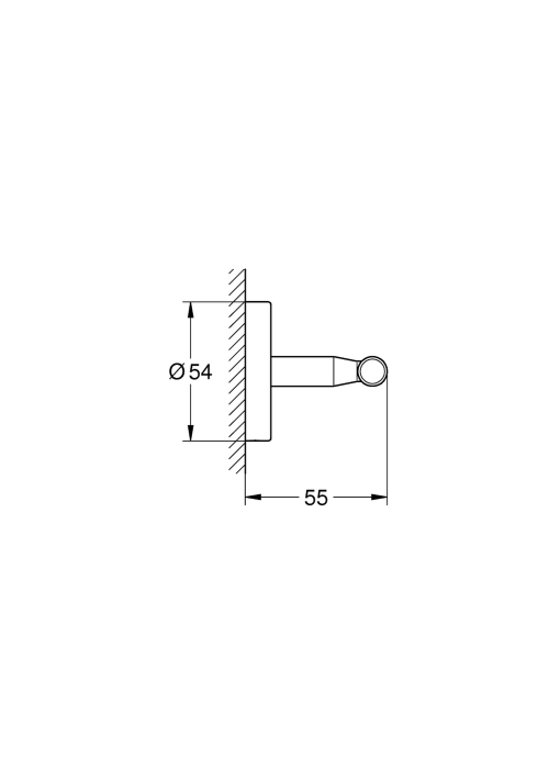 Крючок для ванной комнаты Grohe QuickFix Start Cosmopolitan 41168000