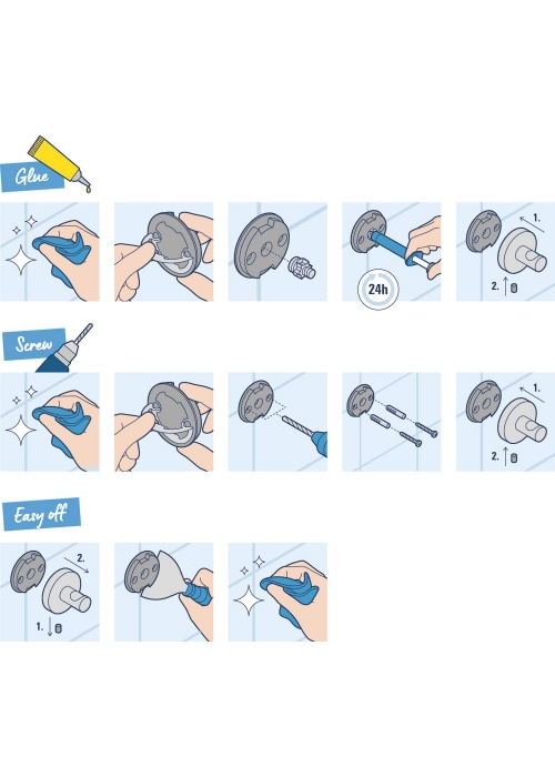 Крючок для ванной комнаты Grohe QuickFix Start Cosmopolitan 41168000